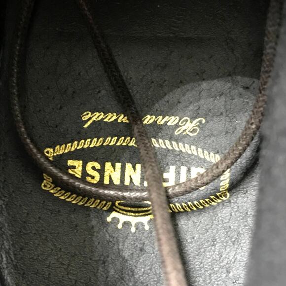 Elegant Brown Leather Derby Boots - Picture 6 of 7